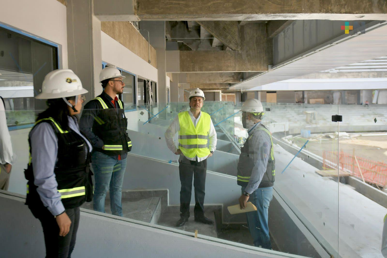 Gobernador Cuitláhuac García negó que haya desfalco en construcción del estadio