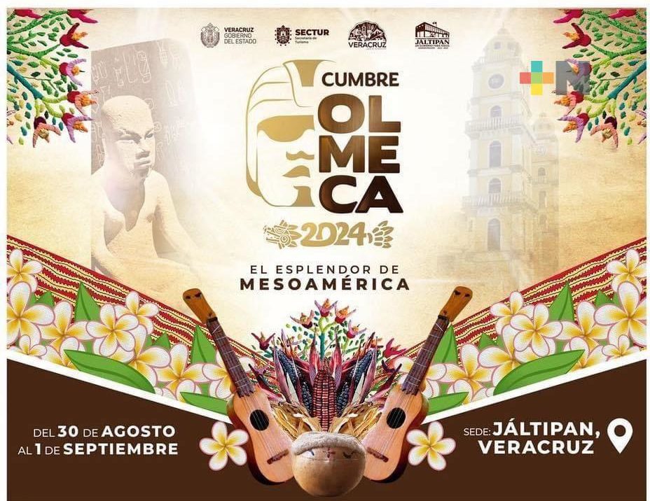 Comienza el 30 de agosto Cumbre Olmeca 2024 en Jáltipan