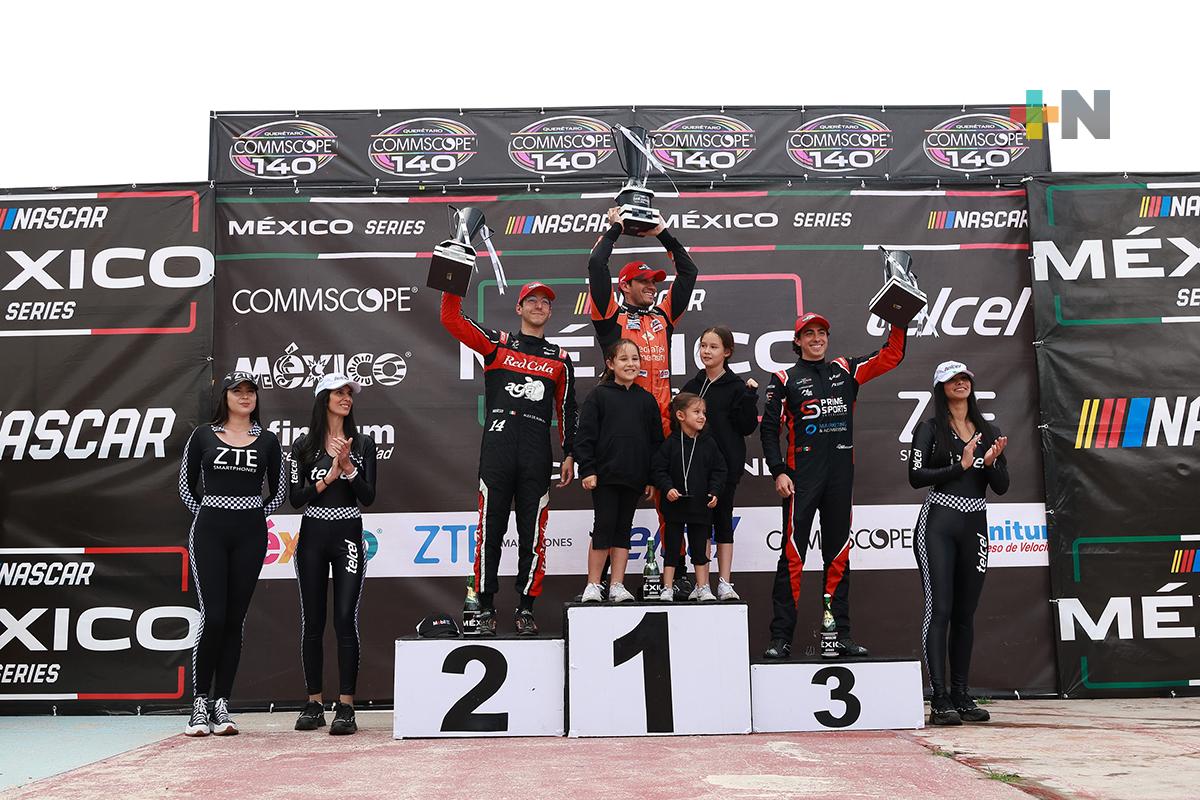 Irwin Vences ganó en la Commscope 140, disputada en Querétaro