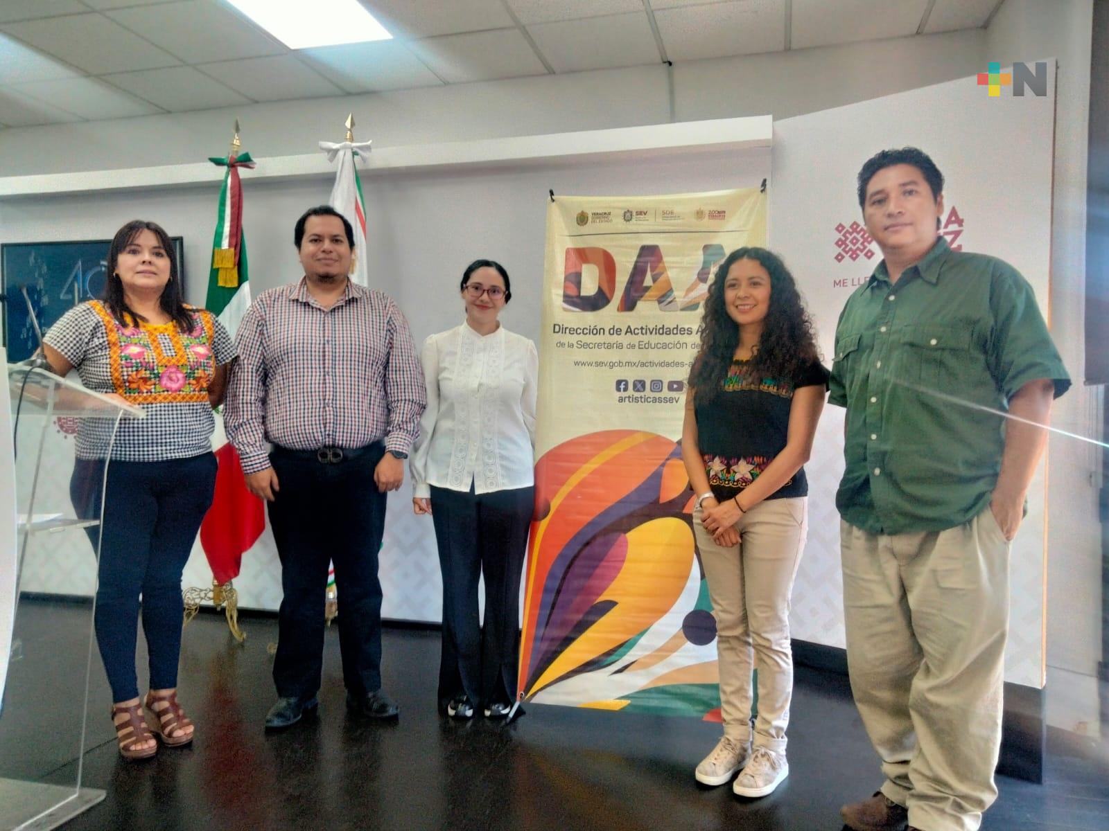 Dirección de Actividades Artísticas y Culturales de la SEV celebrará su 40 aniversario 