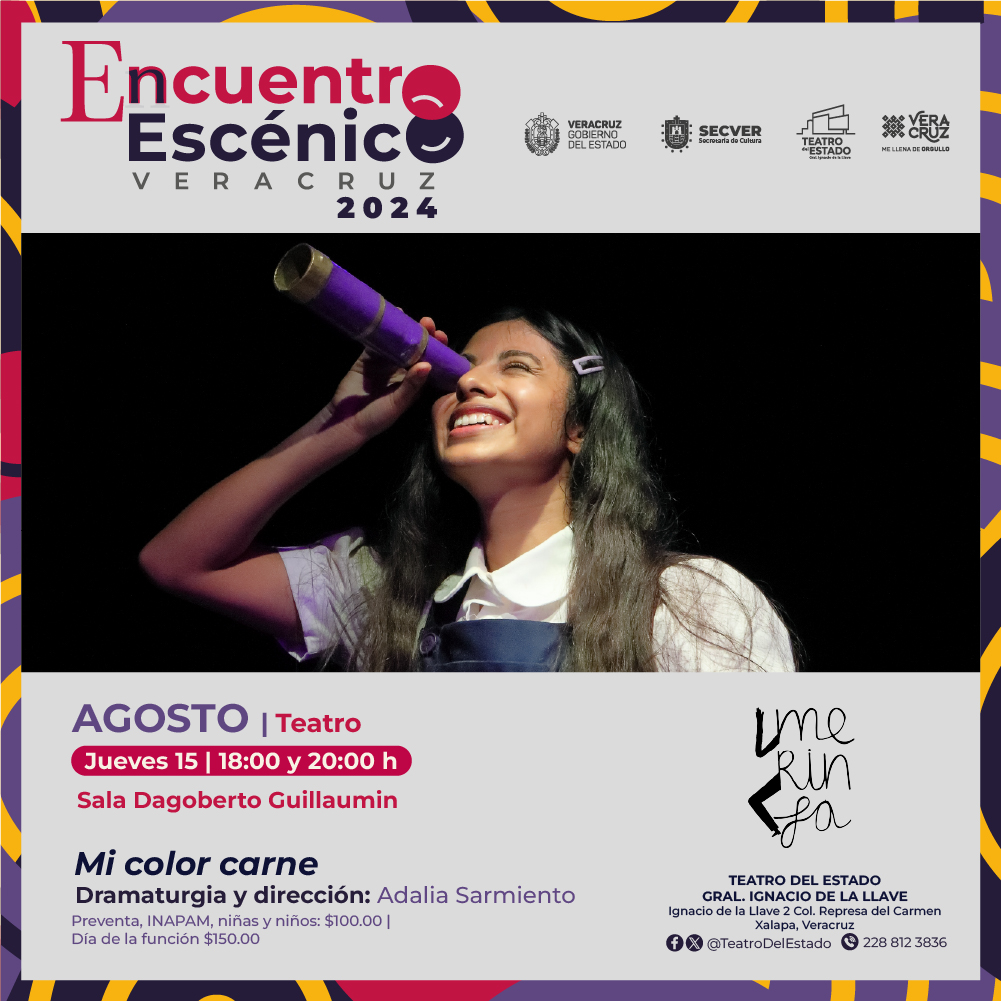 Invitan a la presentación del proyecto teatral Mi color carne