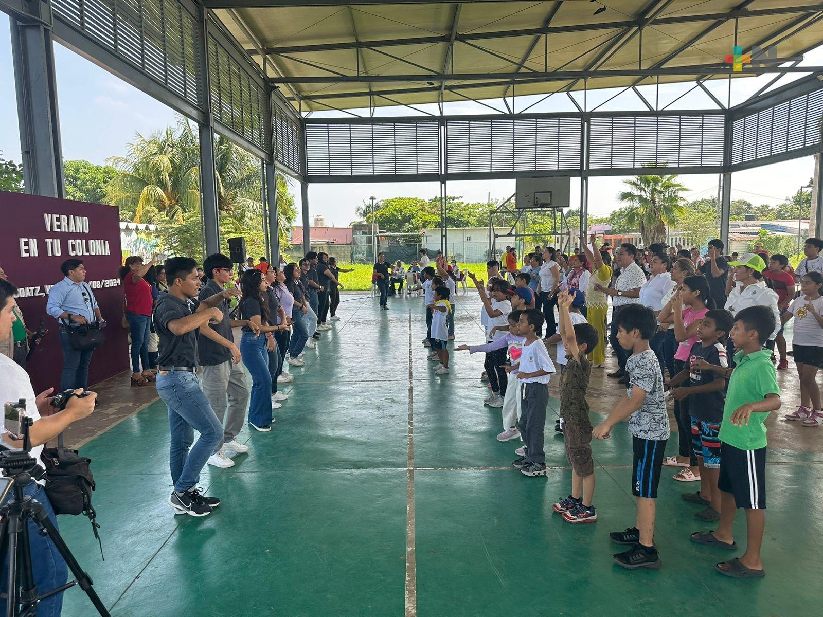 Niños y jóvenes deben tener un desarrollo sano: Adriana García Garay