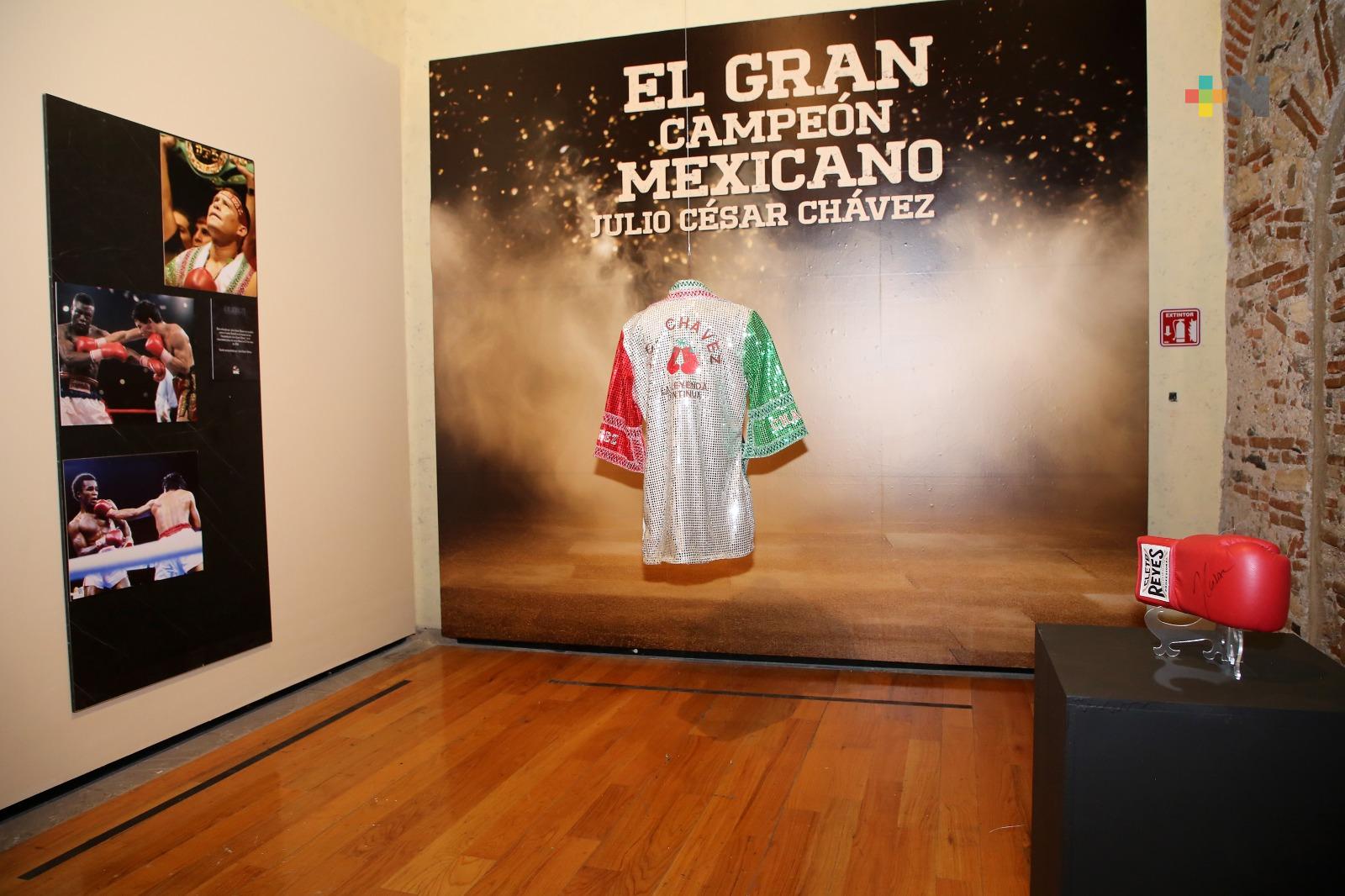 Inauguran en Puebla la exposición “Knockout, grandes momentos del Boxeo”