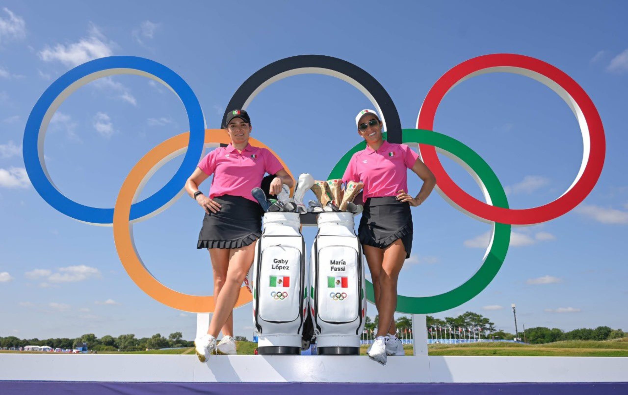 Gaby López se ubica en el top 3 del golf olímpico tras primera ronda