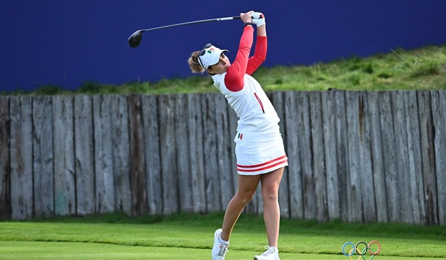 Gaby López en el top 20 del golf en París 2024