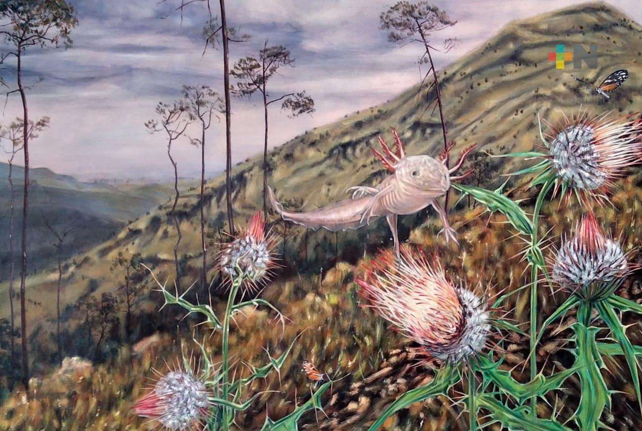 Artista holandés expone su obra en Inecol