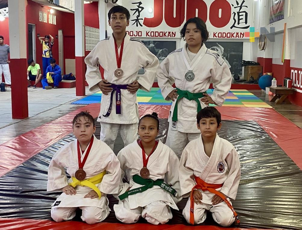 Escuela Kodocan sobresale en Nacional de Judo efectuado en Boca del Río