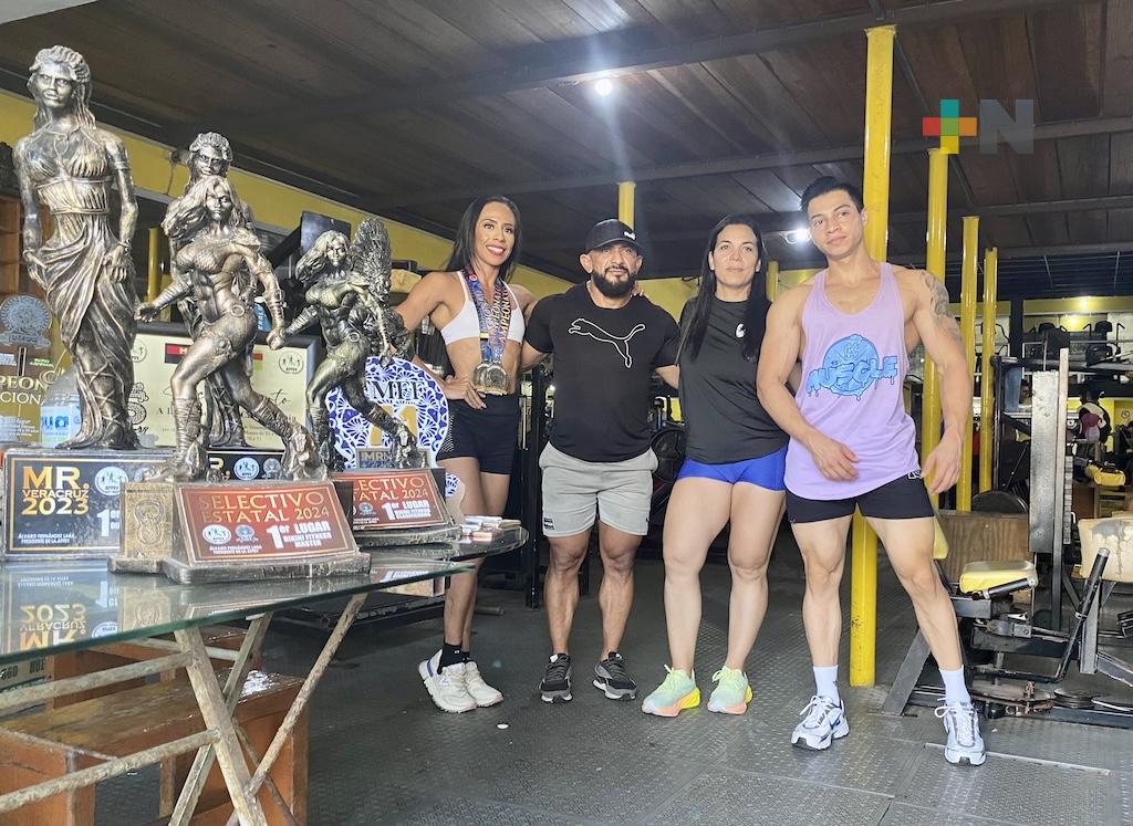 Fisicoculturistas de Coatza alistan su participación en el evento «Mr. Veracruz»