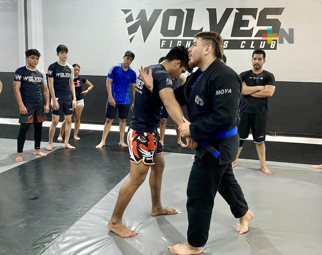 Wolves Fighters de Coatza se alistan rumbo al Panamericano de Jiujitsu