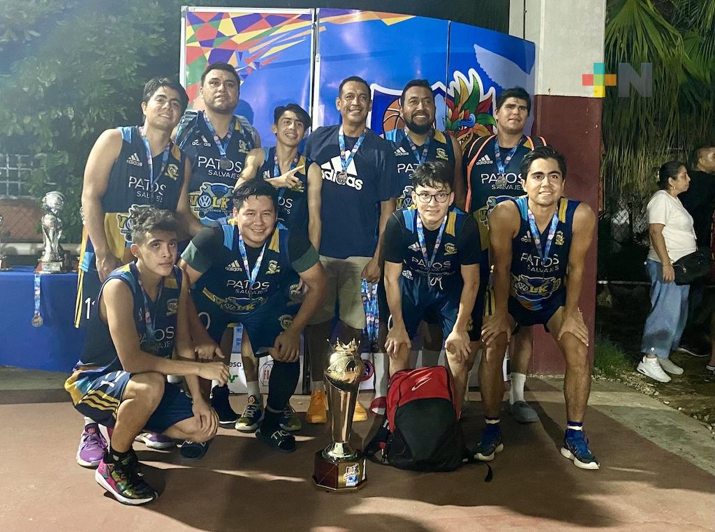 Realizaron la primera edición de la Copa Quetzalcoatl de basquetbol en Coatza
