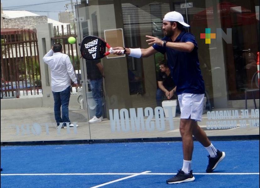 Realizan exitoso Torneo Verano de Pádel en Coatzacoalcos