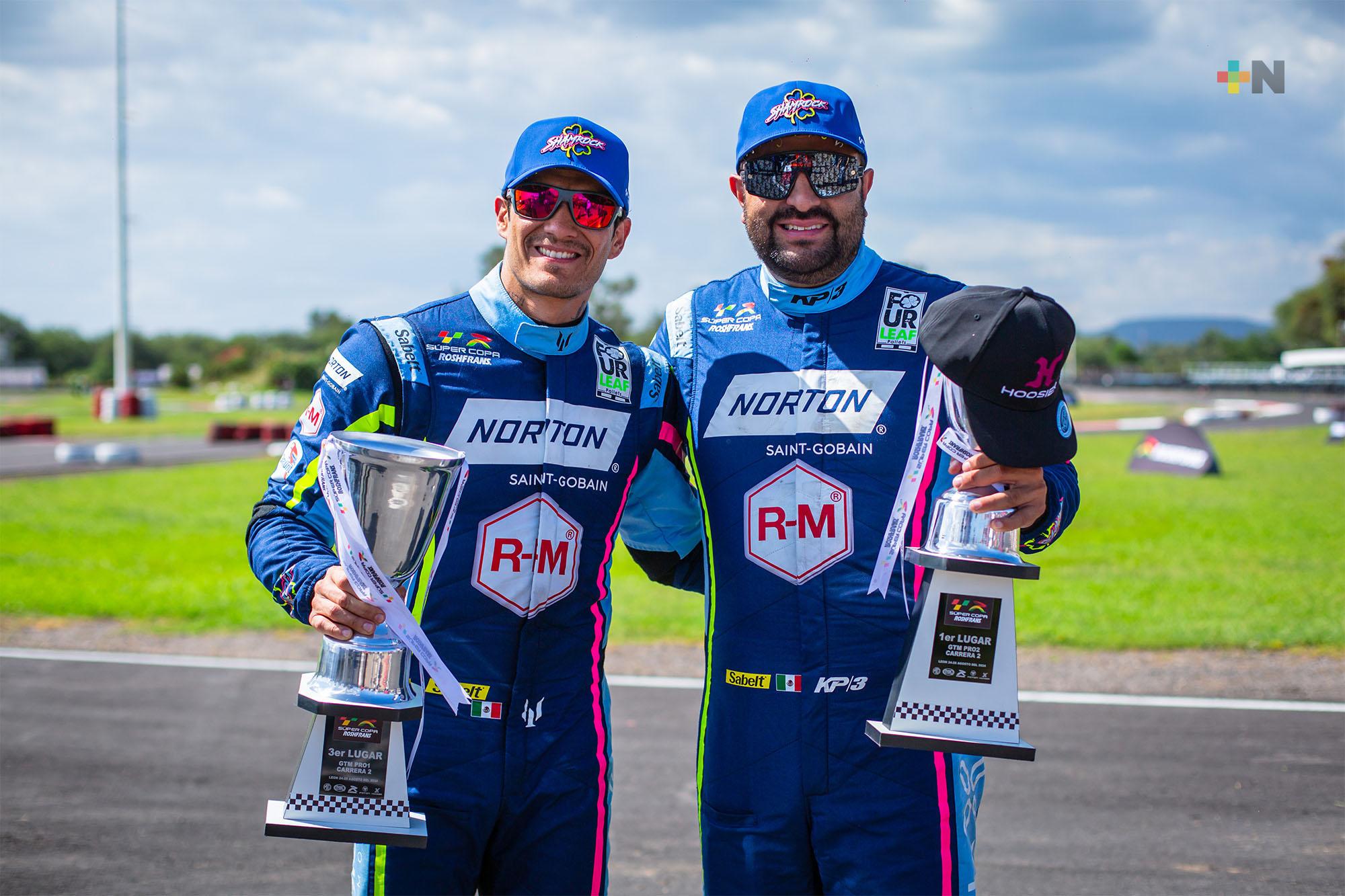 Shamrock Racing salió de León con triunfo y podio de la GTM