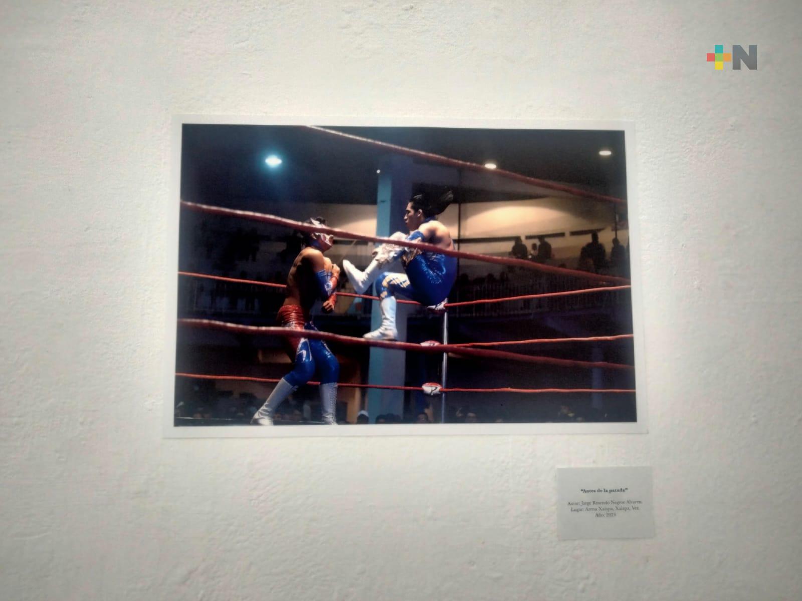 «El salto: viñetas de un instante en la lucha libre”, exposición del fotógrafo Jorge Negroe