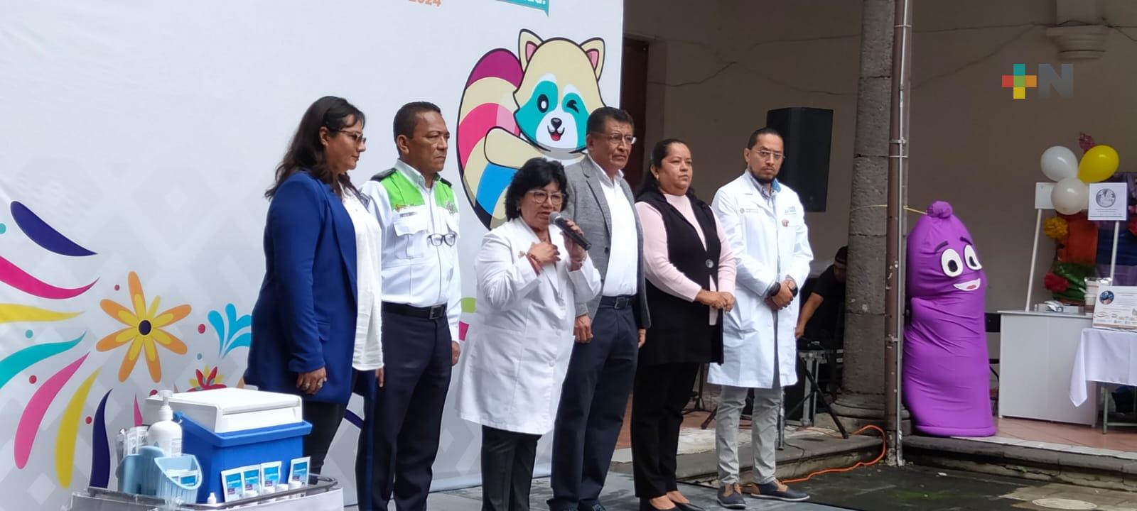 Del 12 al 23 de agosto Jornada Nacional de Salud Pública 2024 en Coatepec