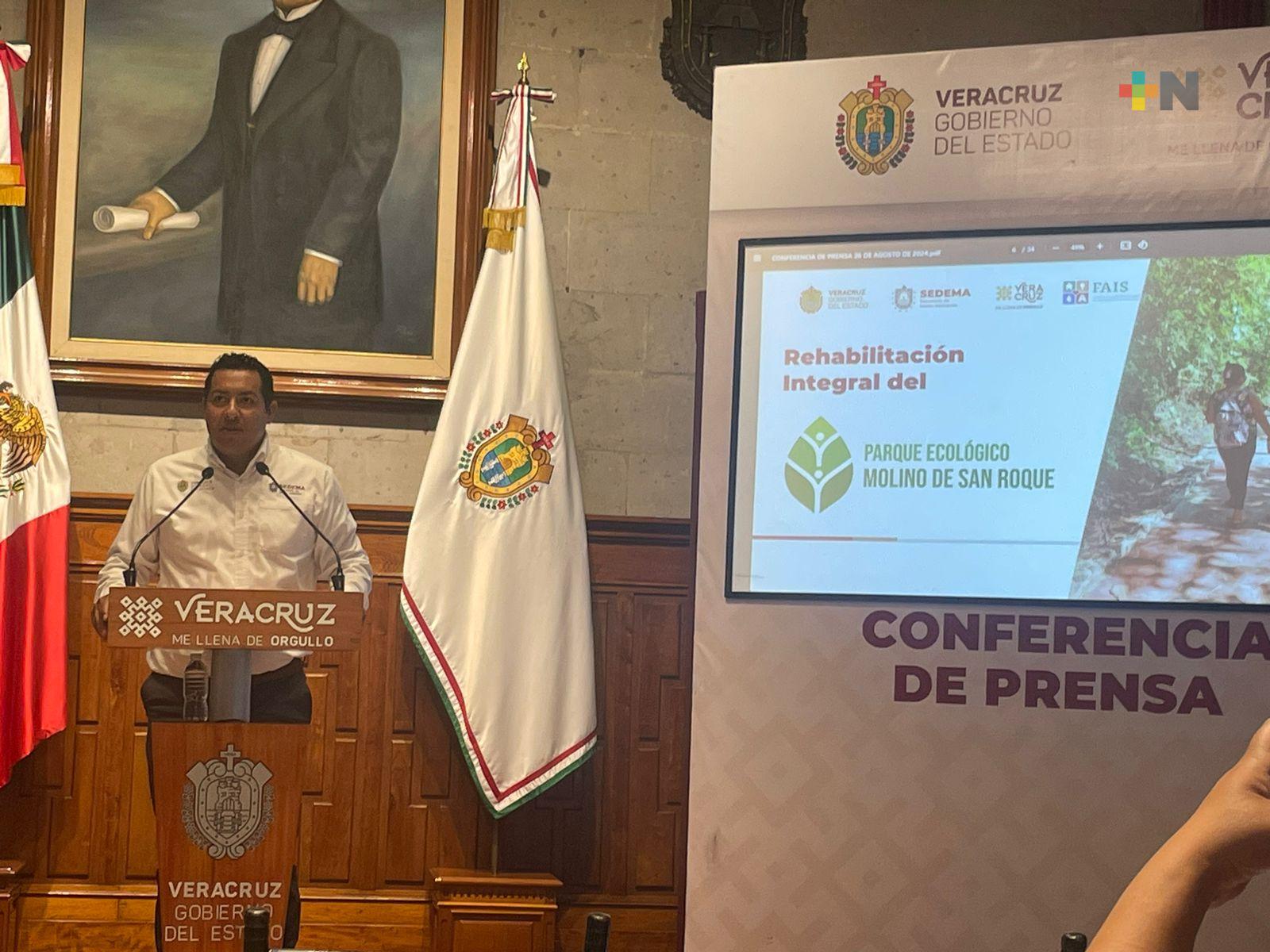 Se invirtieron 10 mdp en rescate del parque ecológico Molino de San Roque