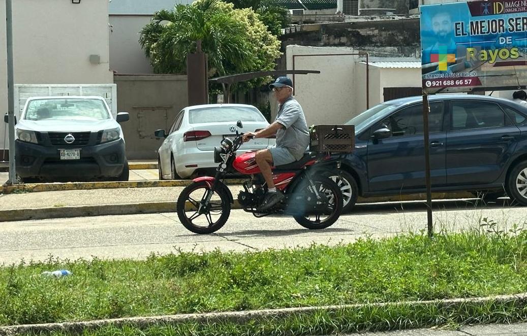 Aumentan accidentes de motocicletas en Coatzacoalcos