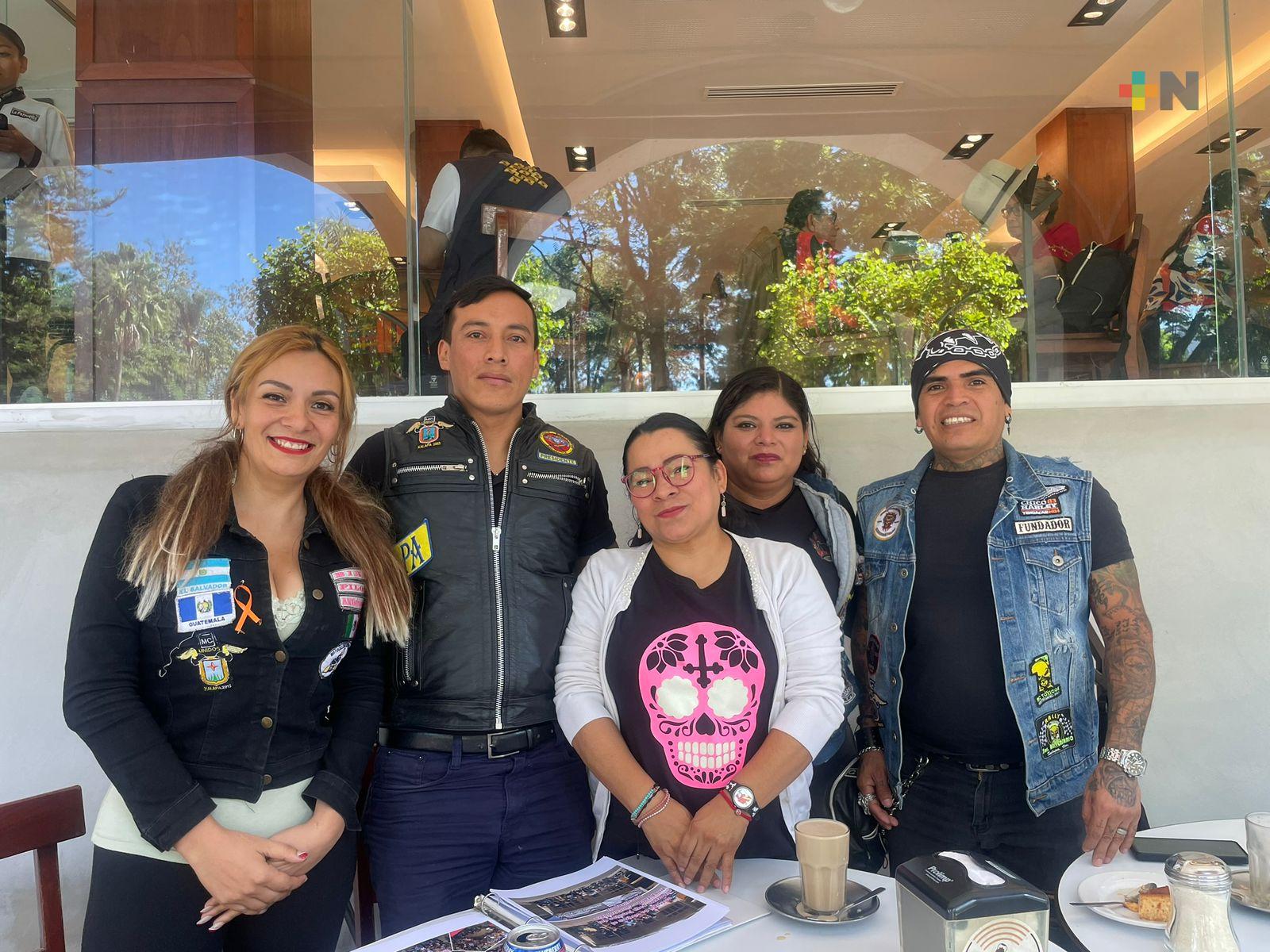 Motociclistas realizarán exhibición en Xalapa para apoyar a dos albergues de animales