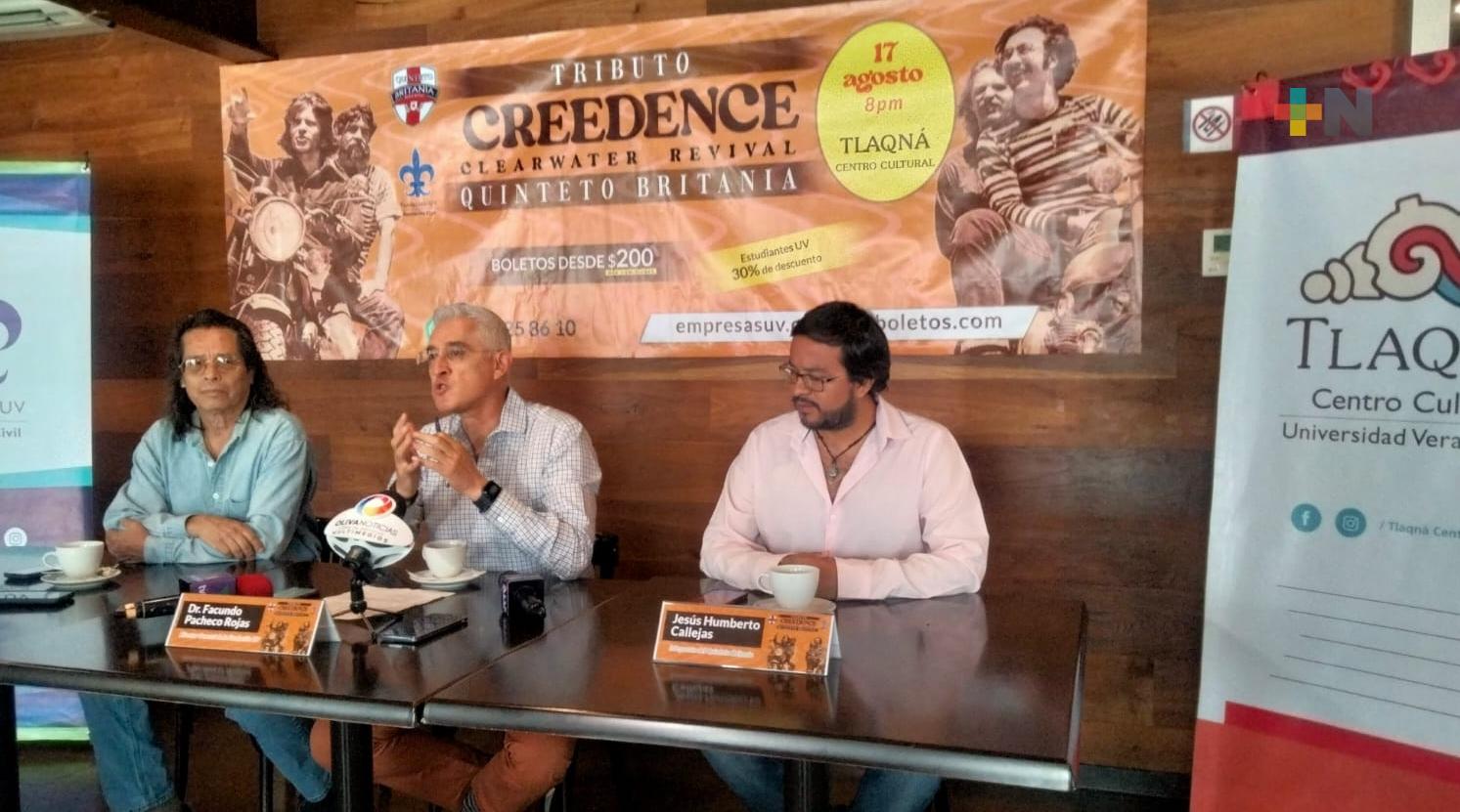Música de los Creedence sonará por primera vez en sala Tlaqná
