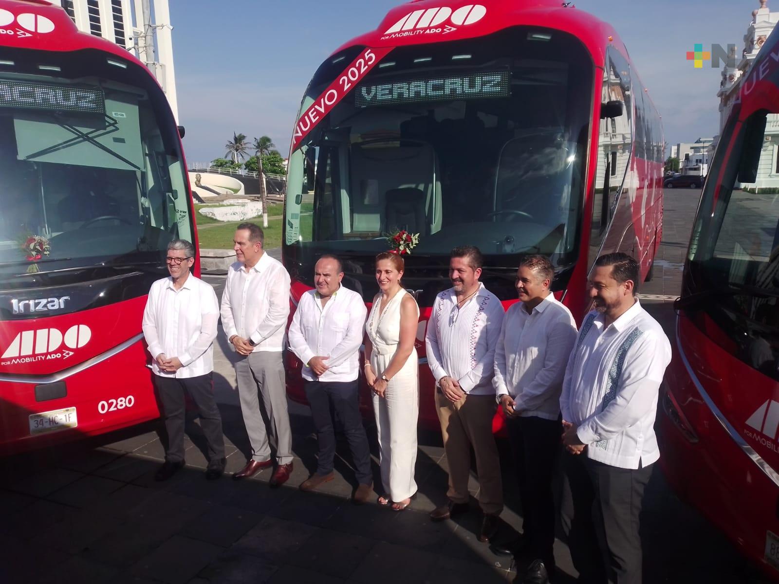 Autobuses de ADO tienen un gran compromiso con Veracruz: Director general