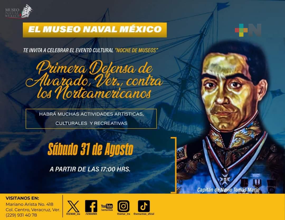 Noche de museo el 31 de agosto, organizado por la Tercera Región Naval