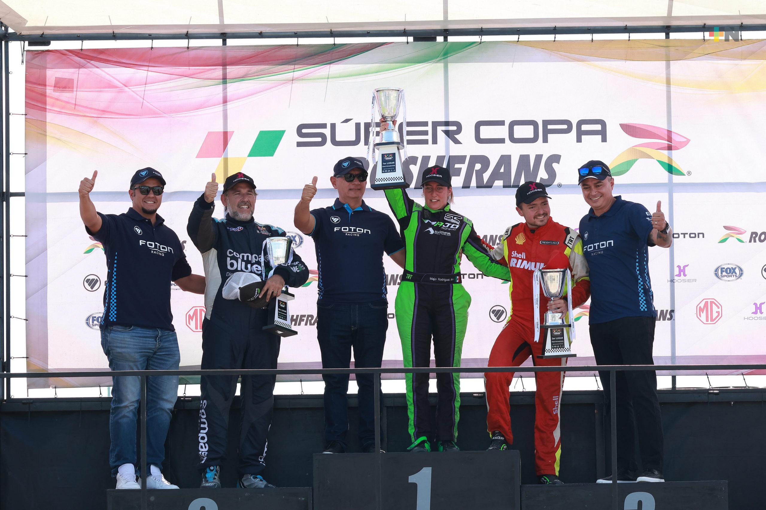 “Majo” Rodríguez hace historia al ganar en los Tractocamiones