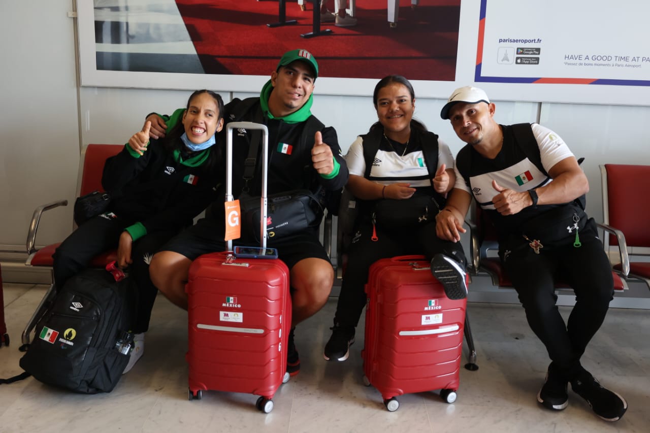 Llegan primeros deportistas paralímpicos a París