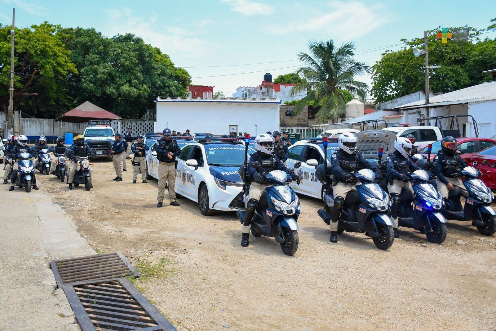 Abierta, la convocatoria para integrarse a la policía municipal en Coatzacoalcos