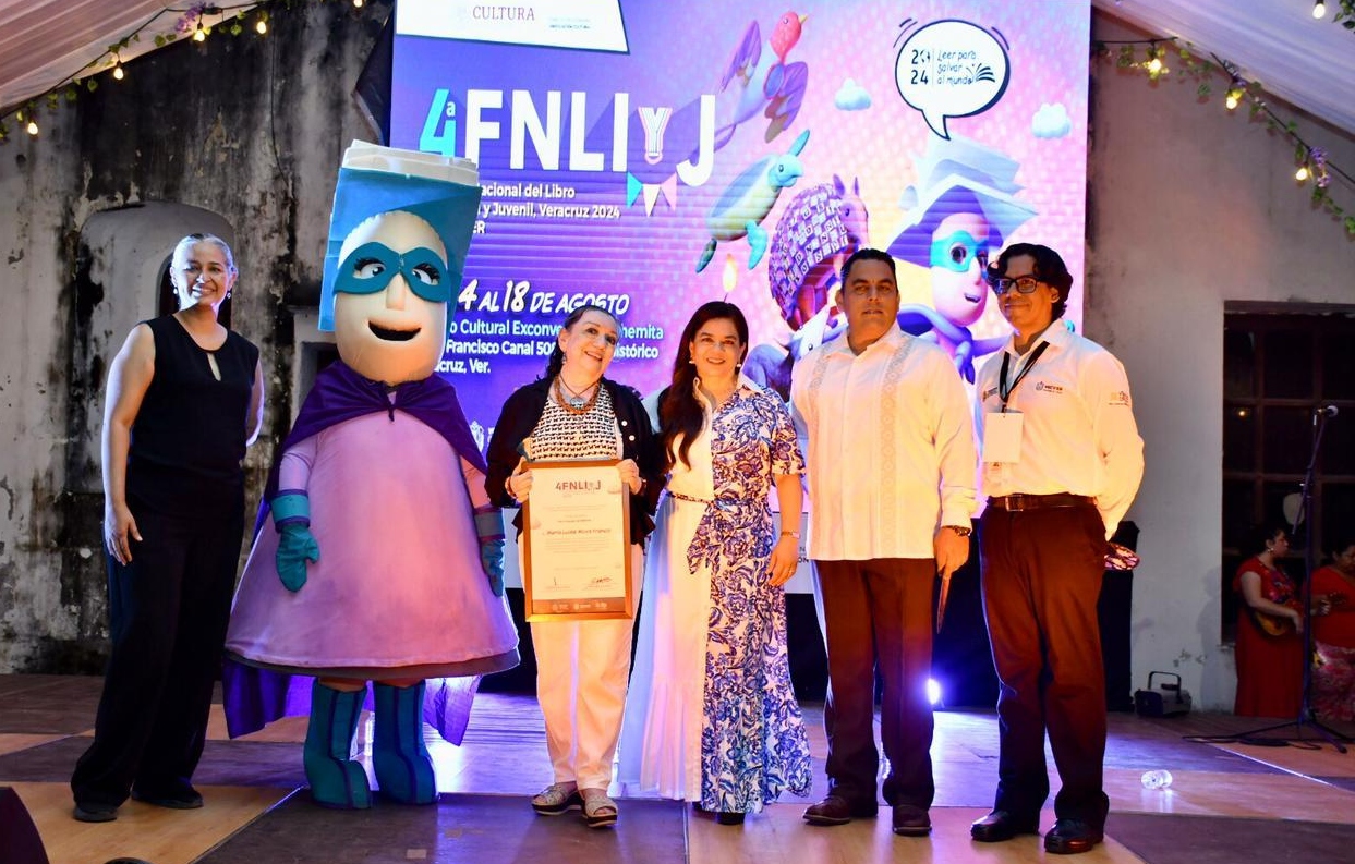 Secver inaugura 4ª Feria Nacional del Libro Infantil y Juvenil, Veracruz 2024