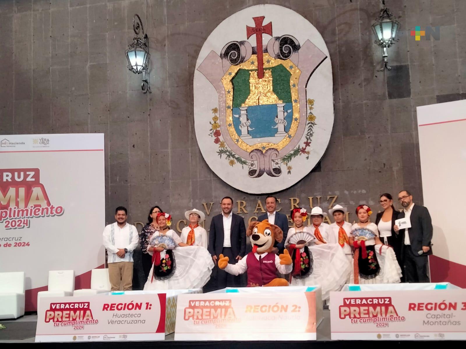 Gobierno de Veracruz realiza sorteo para premiar a contribuyentes cumplidos