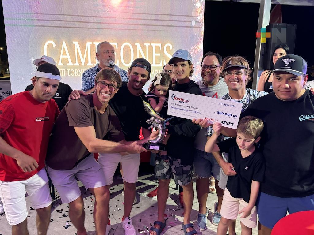 TICO TIME gana la edición #23 del Torneo Internacional del Marlín