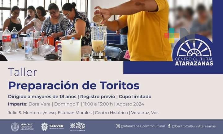 Taller para aprender a preparar el tradicional «toro» en centro Atarazanas