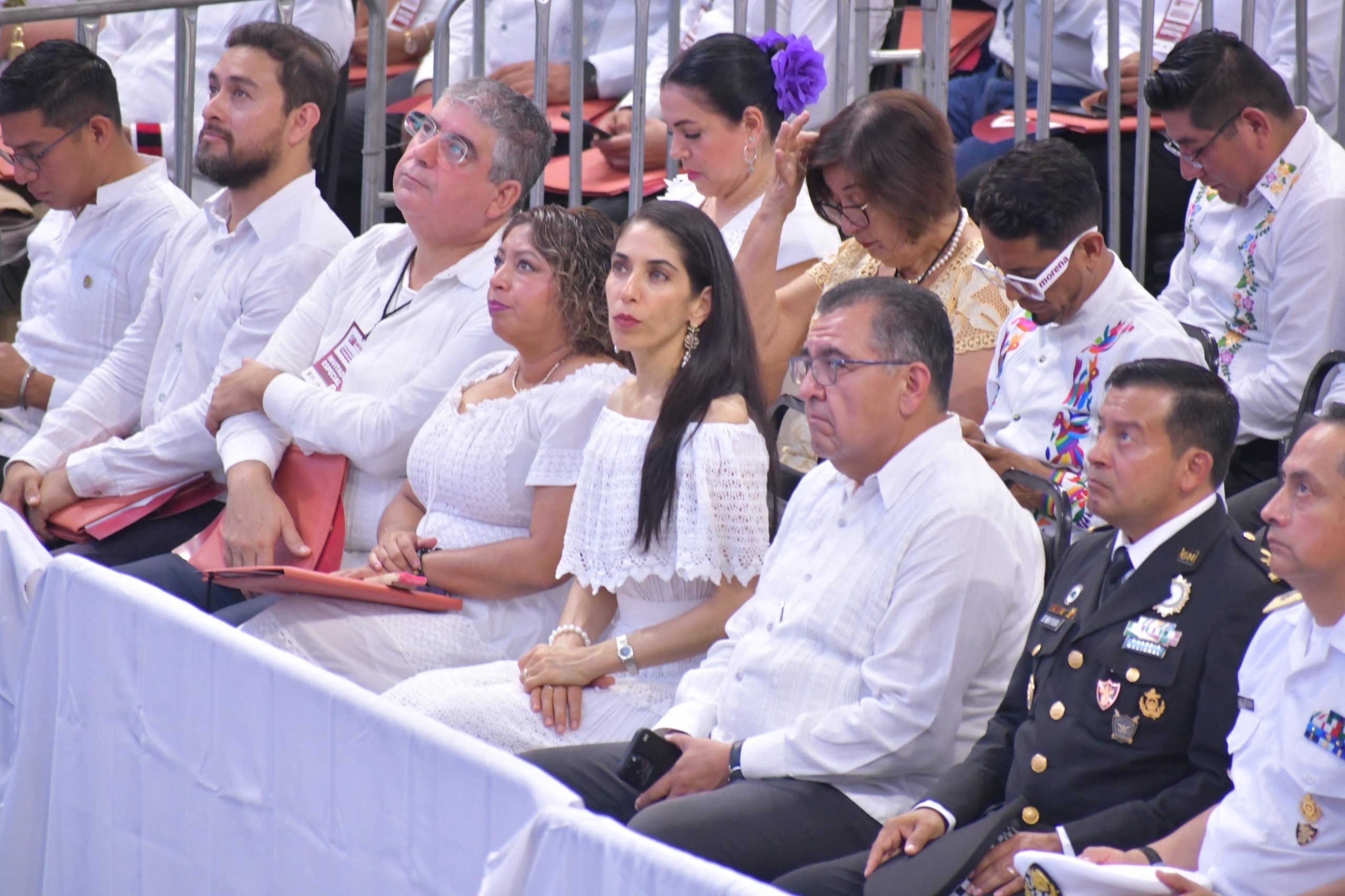 Fiscal general asiste a sexto informe de resultados del gobernador del Cuitláhuac García