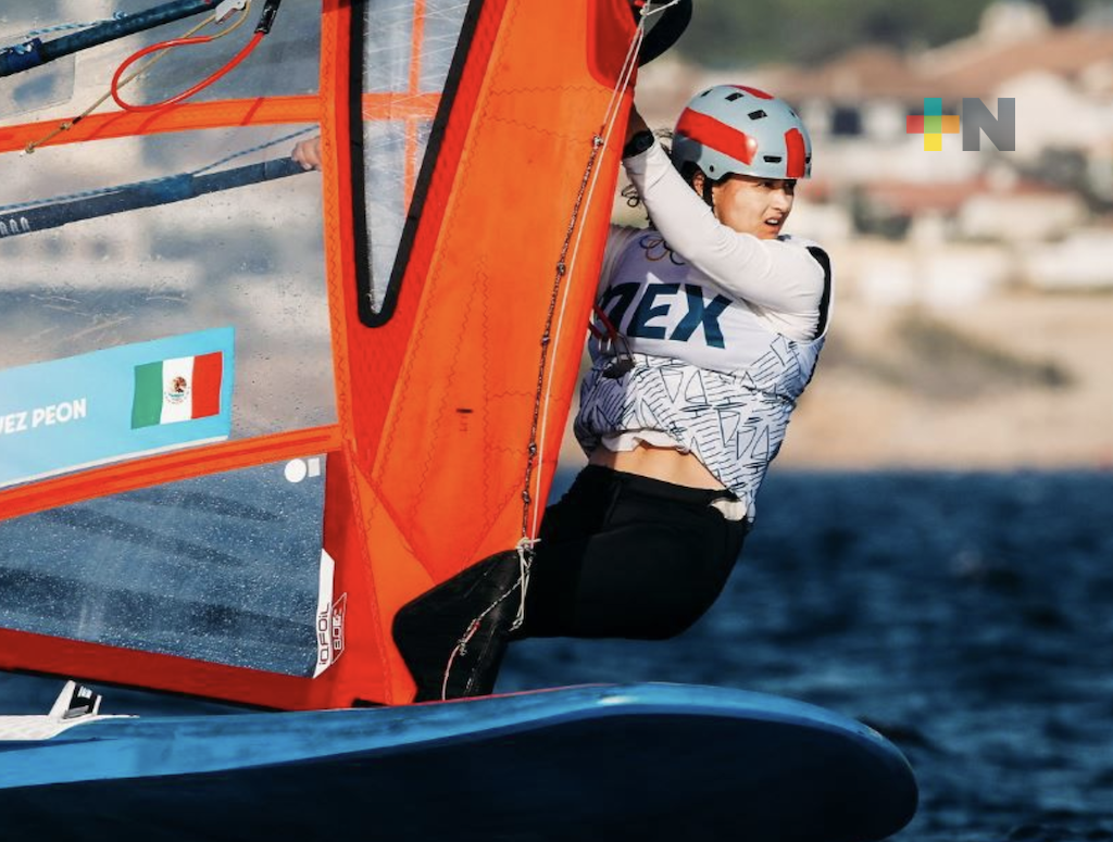 Velerista Mariana Aguilar navega a la recta final en París 2024
