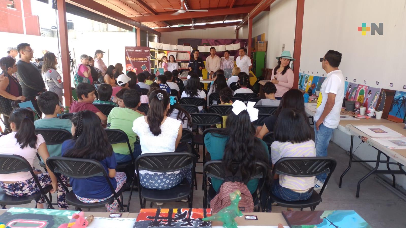 Finaliza curso de verano en Centro Integrador de Emiliano Zapata