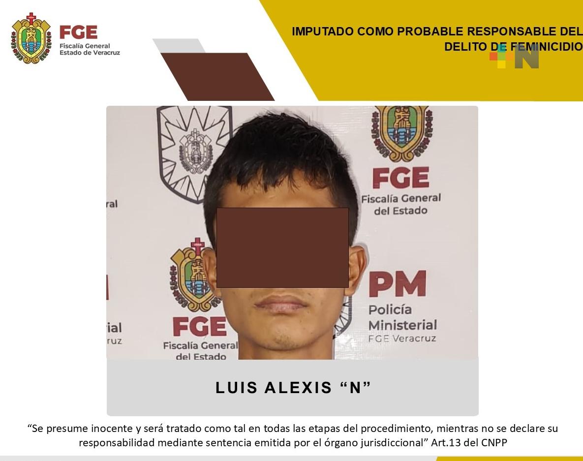 Luis Alexis «N» es imputado por delito de feminicidio