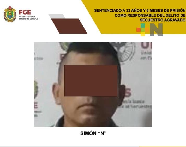 Simón «N» es sentenciado a 33 años y 6 meses de prisión por secuestro agravado
