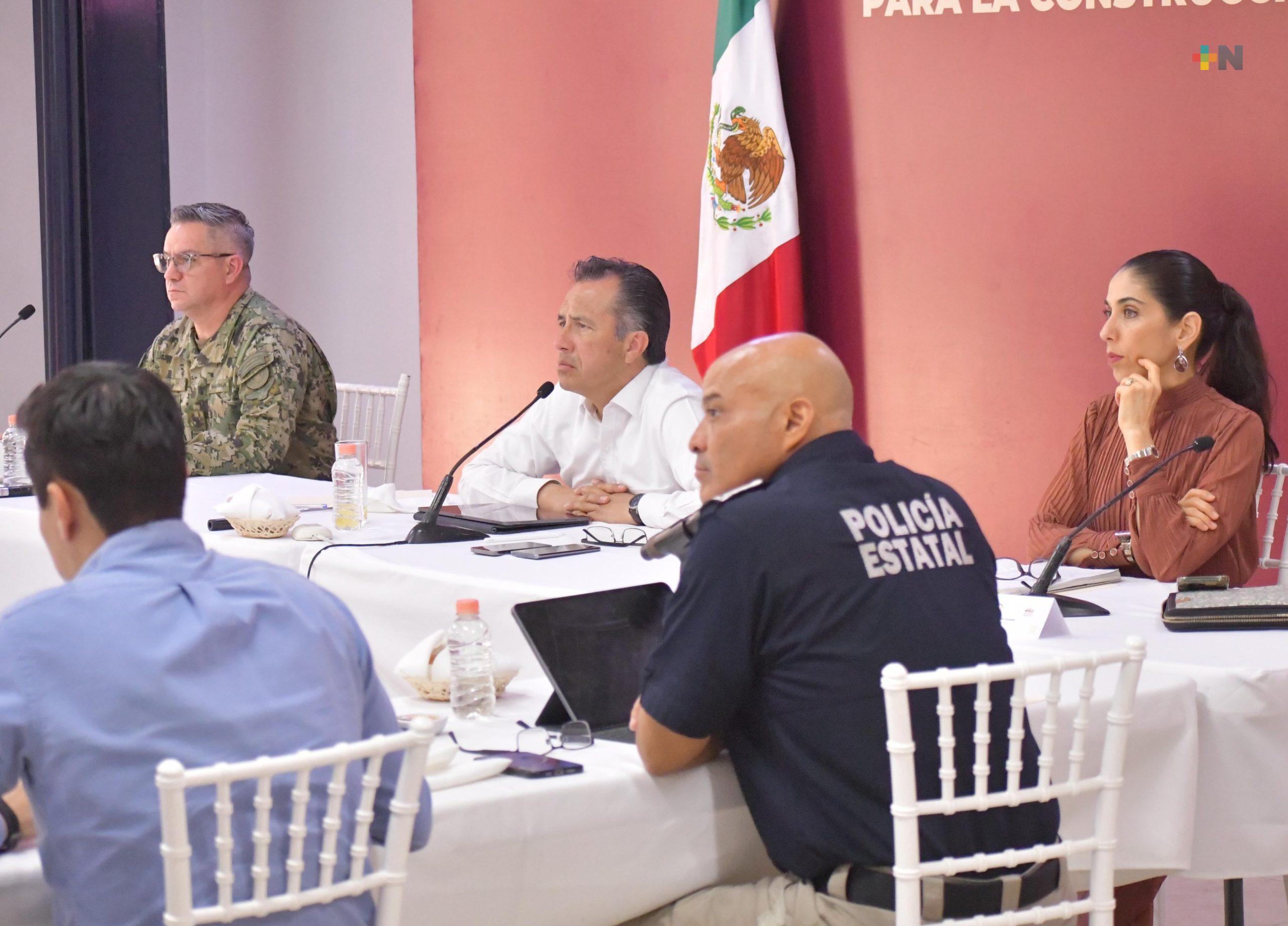 FGE rinde informe en la Mesa de Coesconpaz este jueves