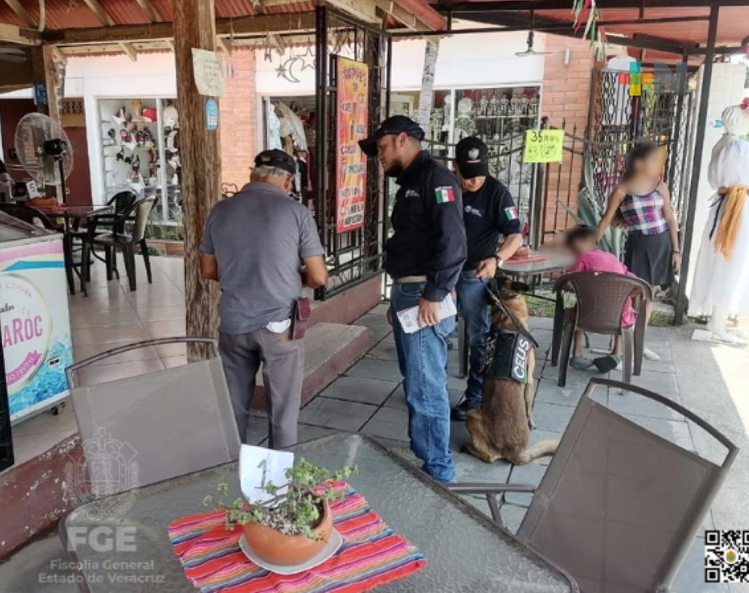 UECS realiza recorridos junto a binomio canino «Ceus» en el municipio de La Antigua