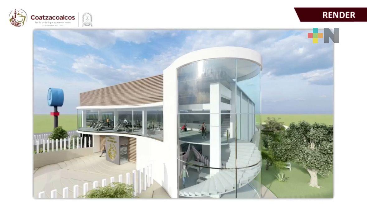 Proyectan modernización de escenarios deportivos de Coatza