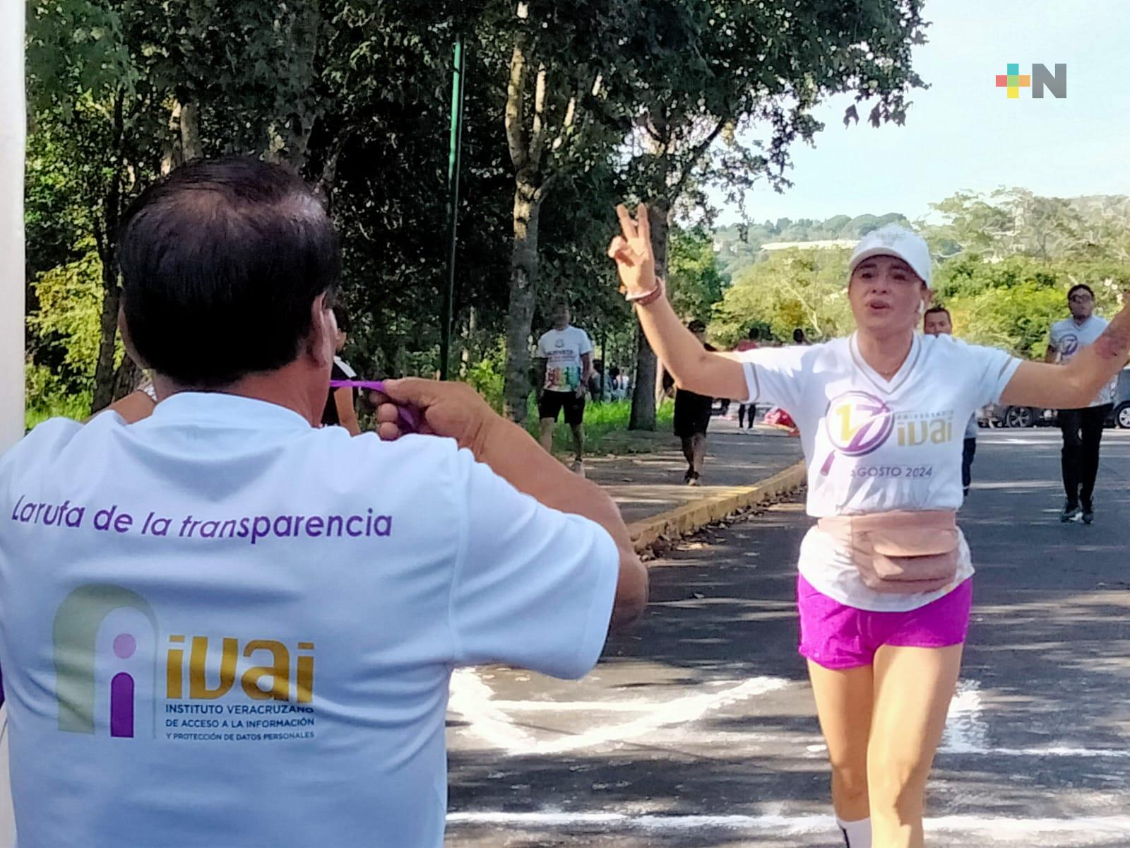 IVAI realiza carrera «La Ruta de la transparencia»