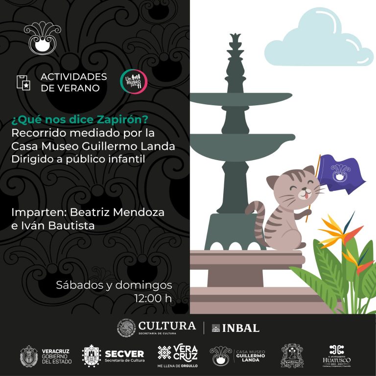 Invita la Secretaría de Cultura al programa de recorridos “¿Qué nos dice Zapirón?”