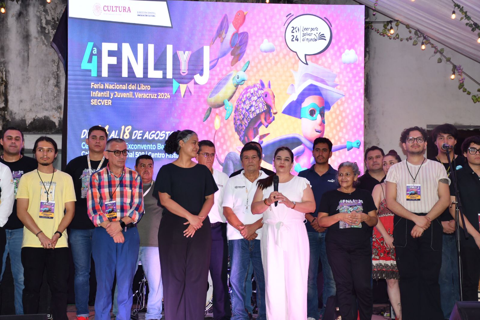 Secver concluye de manera exitosa la 4ª Feria Nacional del Libro Infantil y Juvenil, Veracruz 2024