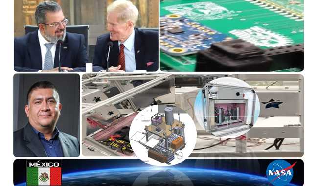 Realizarán experimentos espaciales mexicanos en misión de NASA