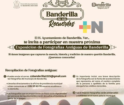 Convocan a participar en exposición de fotografías antiguas en Banderilla