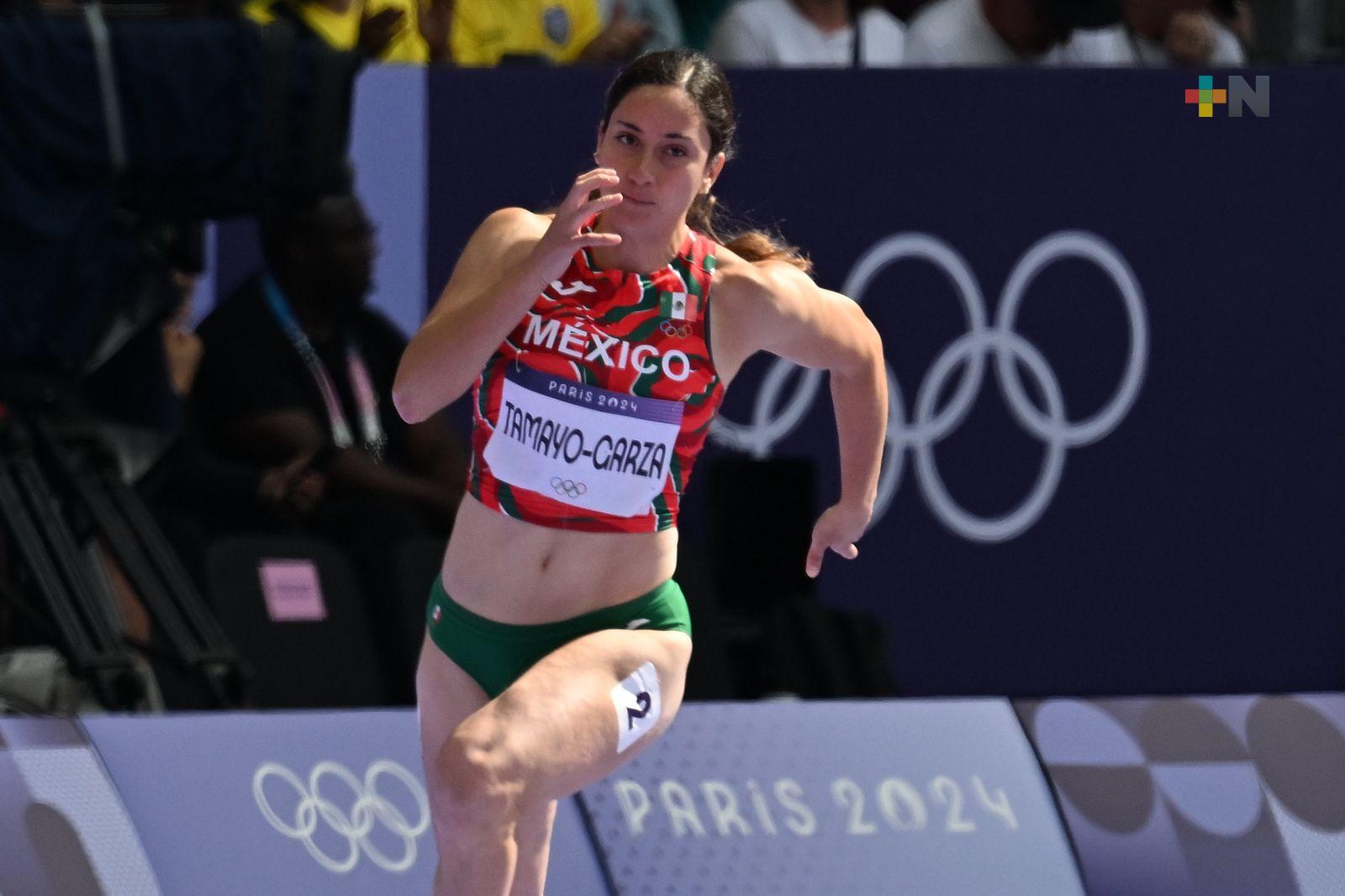 Cecilia Tamayo clasificó a las semifinales de los 200 mts