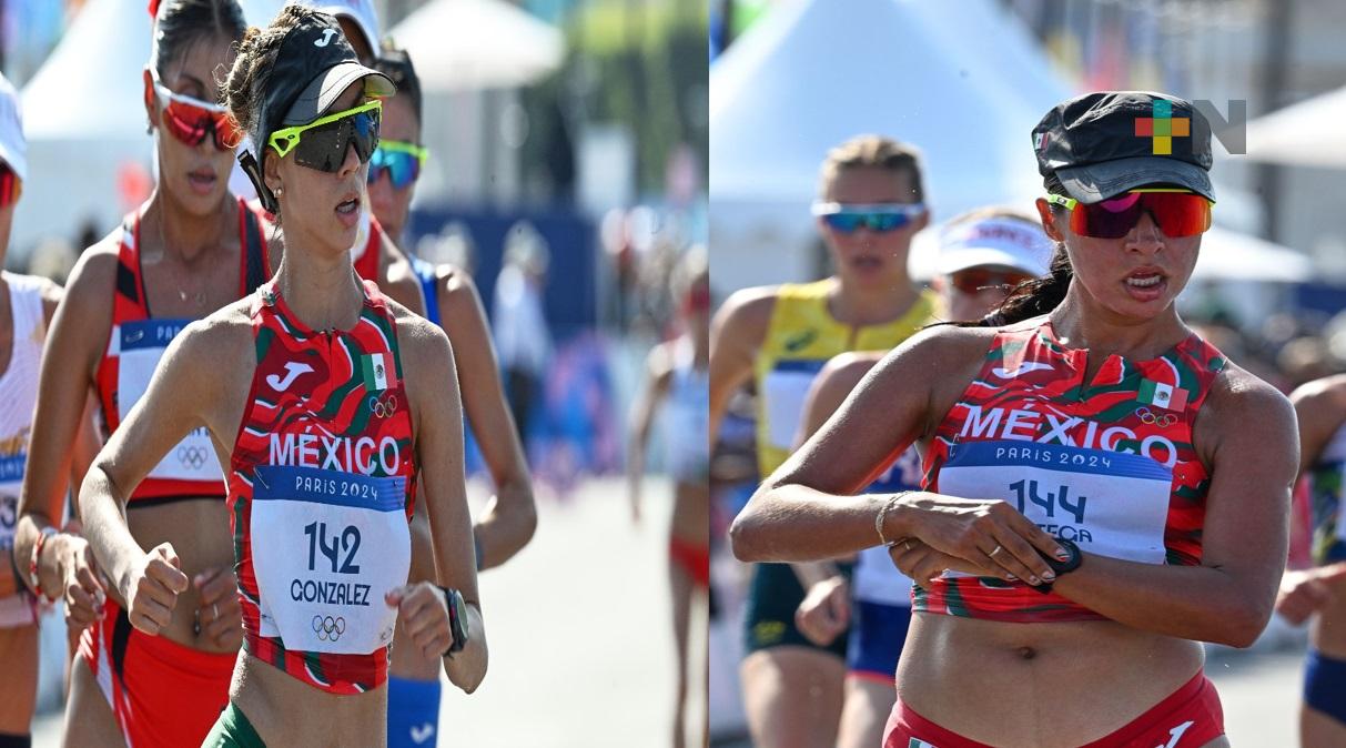 Marchistas mexicanas Alegna González y Alejandra Ortega dejaron todo en París 2024