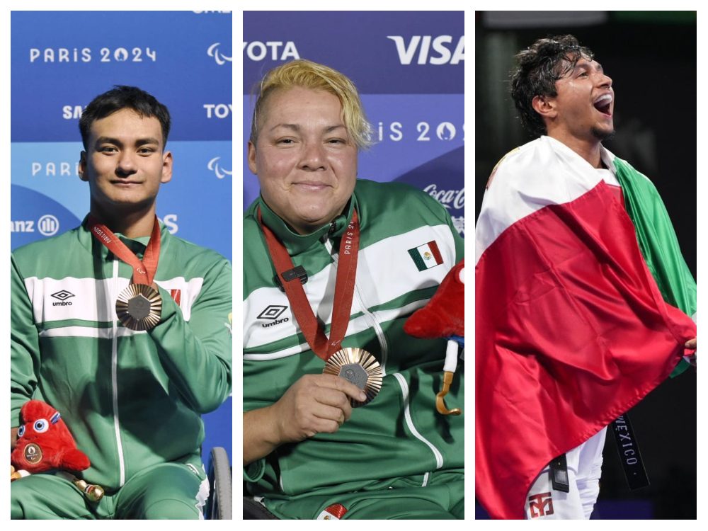 México suma tres bronces en segunda jornada de los Juegos Paralímpicos París 2024