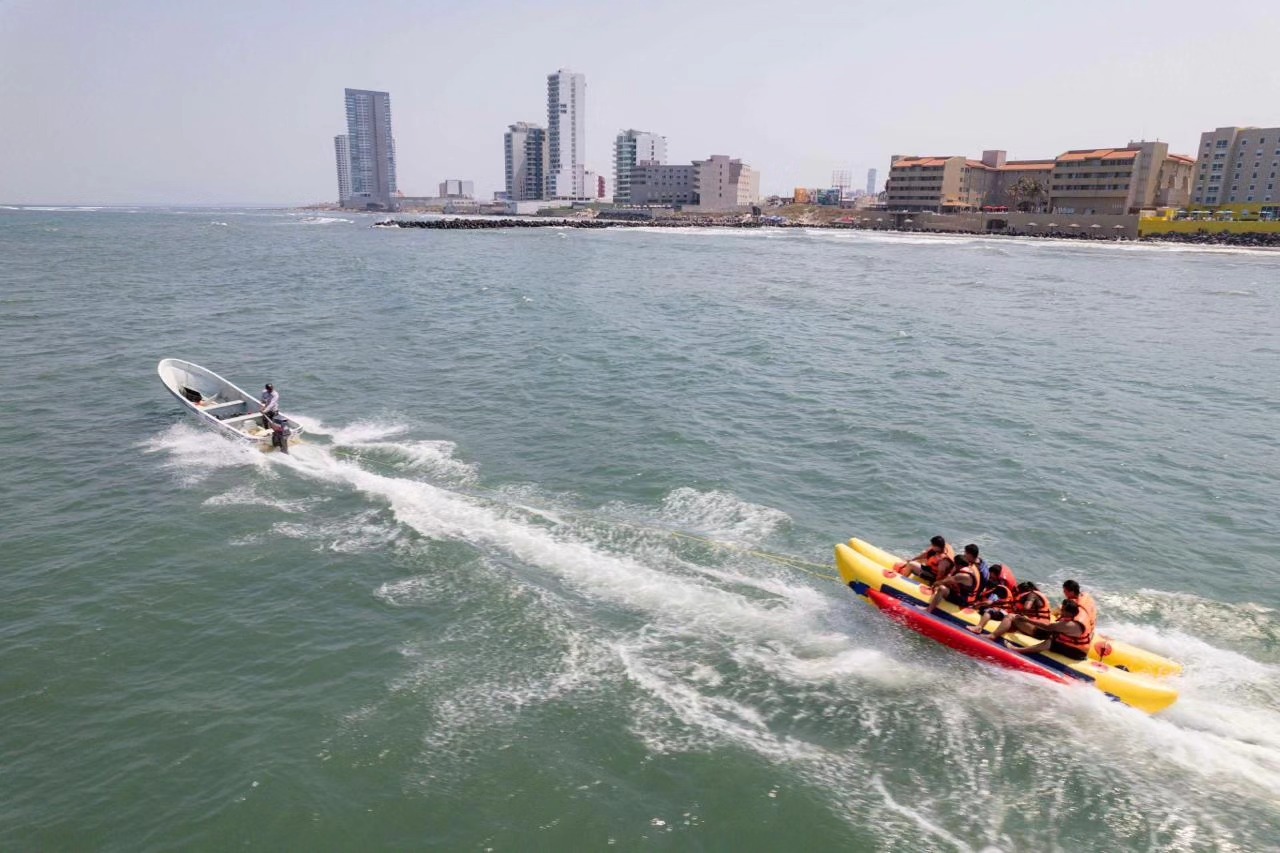 Últimos días de vacaciones en playas de Boca del Río