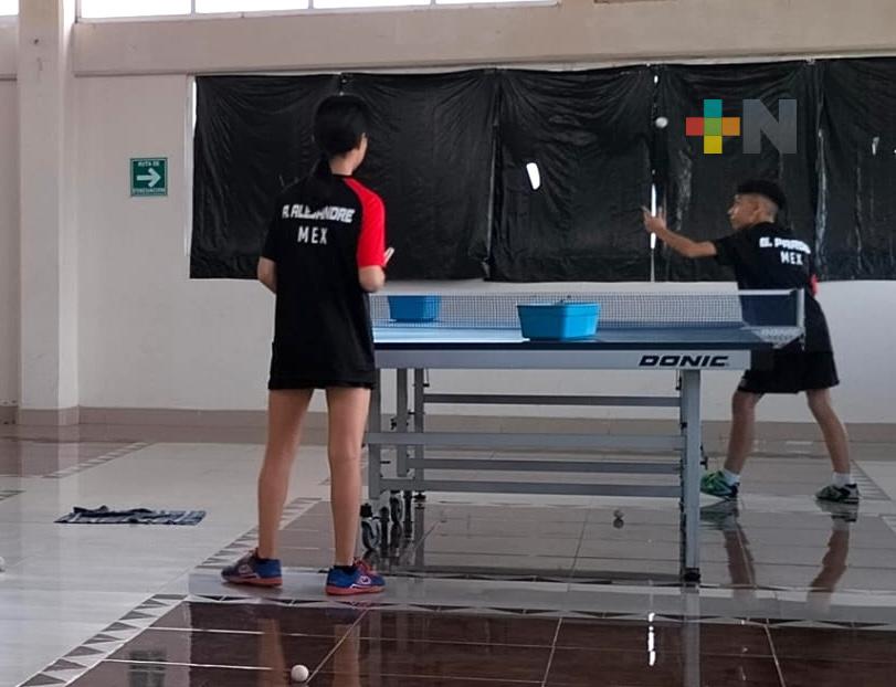 Veracruzanos jugarán en el Panamericano de Tenis de Mesa U-15