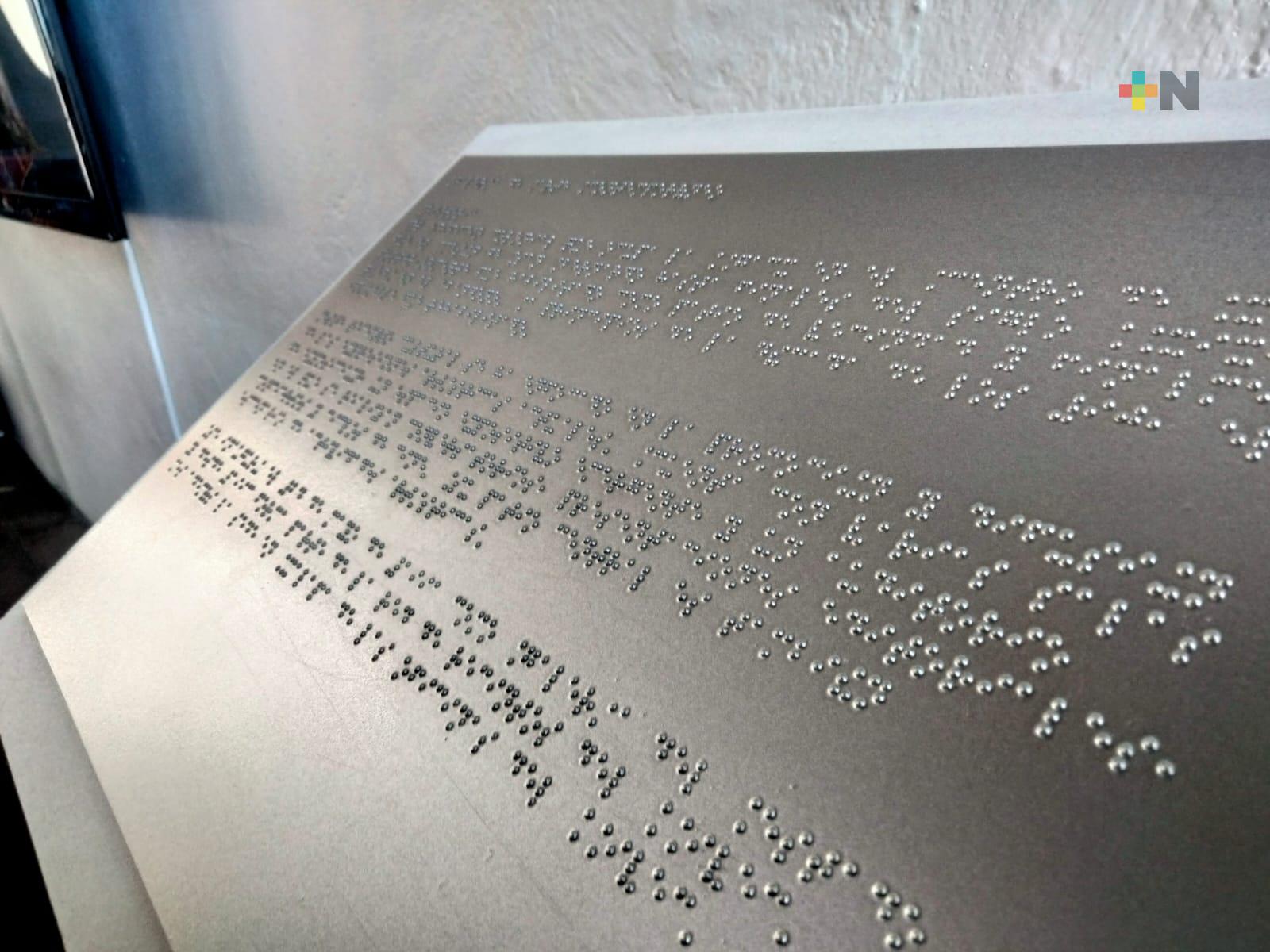 Impartirán taller de lecto-escritura en sistema braille en teatro «General Ignacio de la Llave»